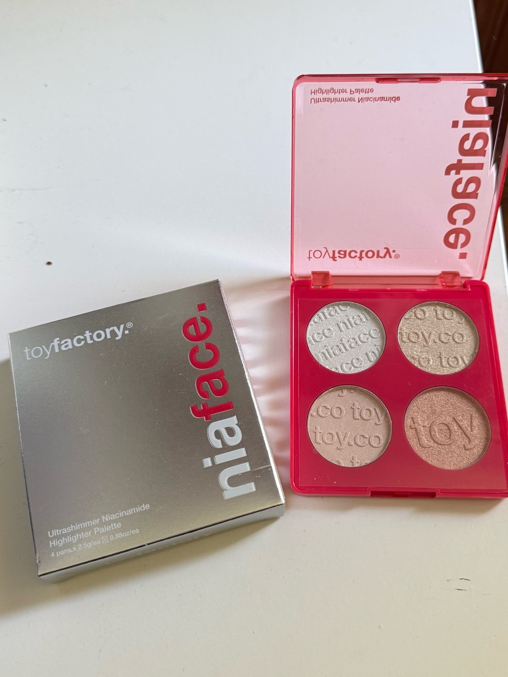 NIB Toyfactory Niaface Ultrashimmer Highlighter Palette — Brand New in Box